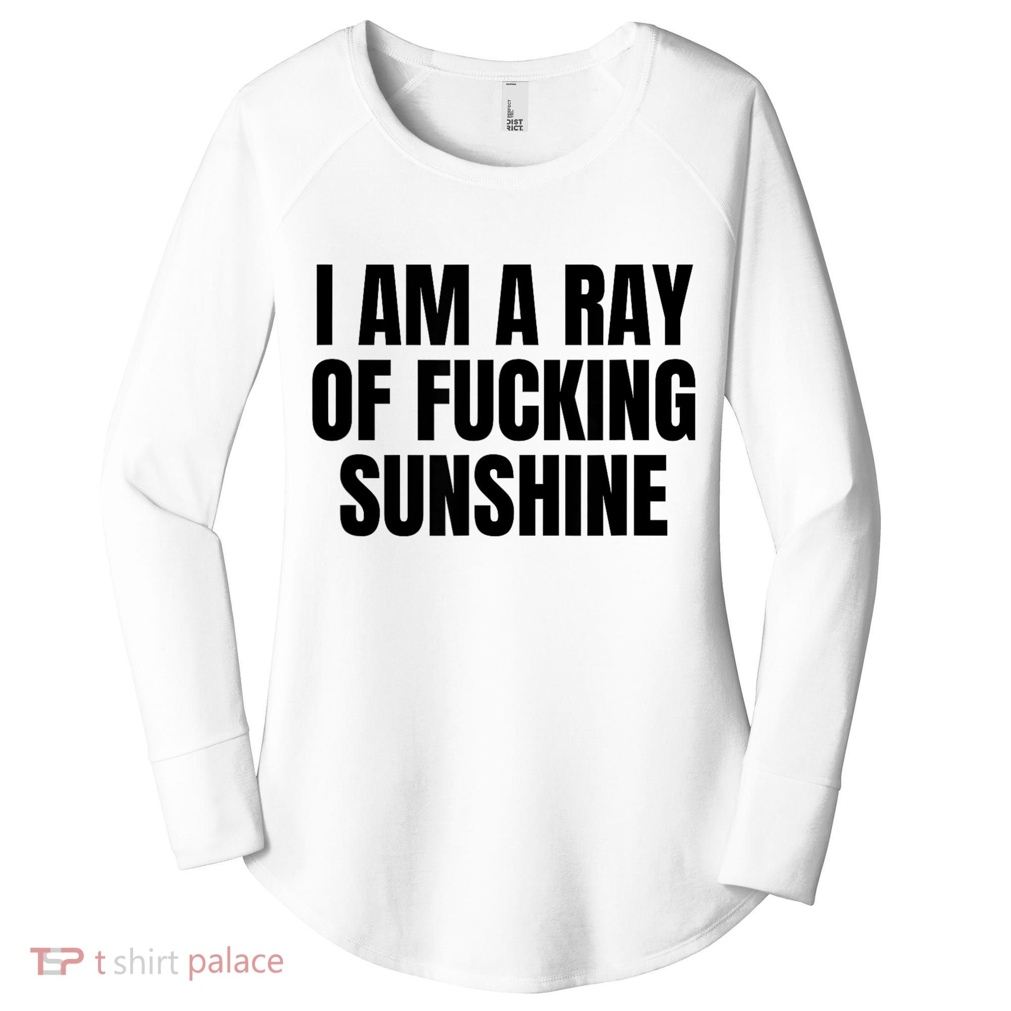 Ray Of Sunshine Women's Perfect Tri Tunic Long Sleeve Shirt