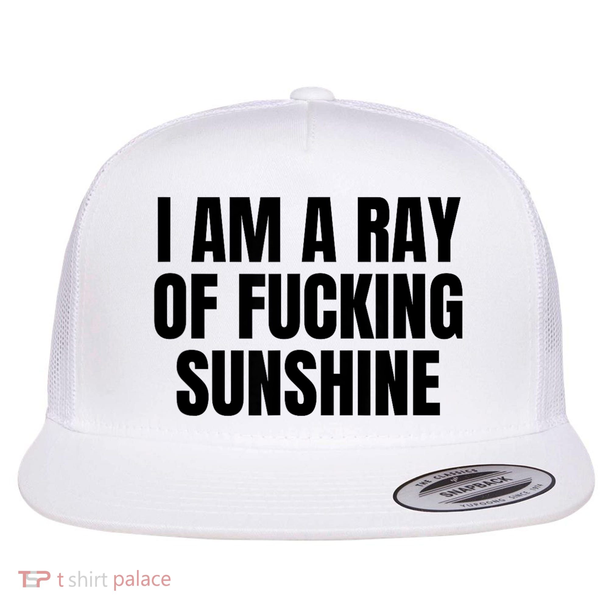 Ray Of Sunshine Flat Bill Trucker Hat