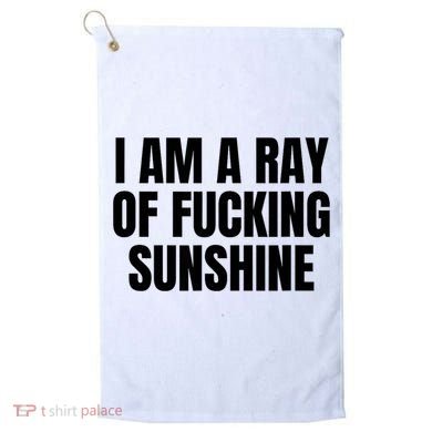 Ray Of Sunshine Golf Towel