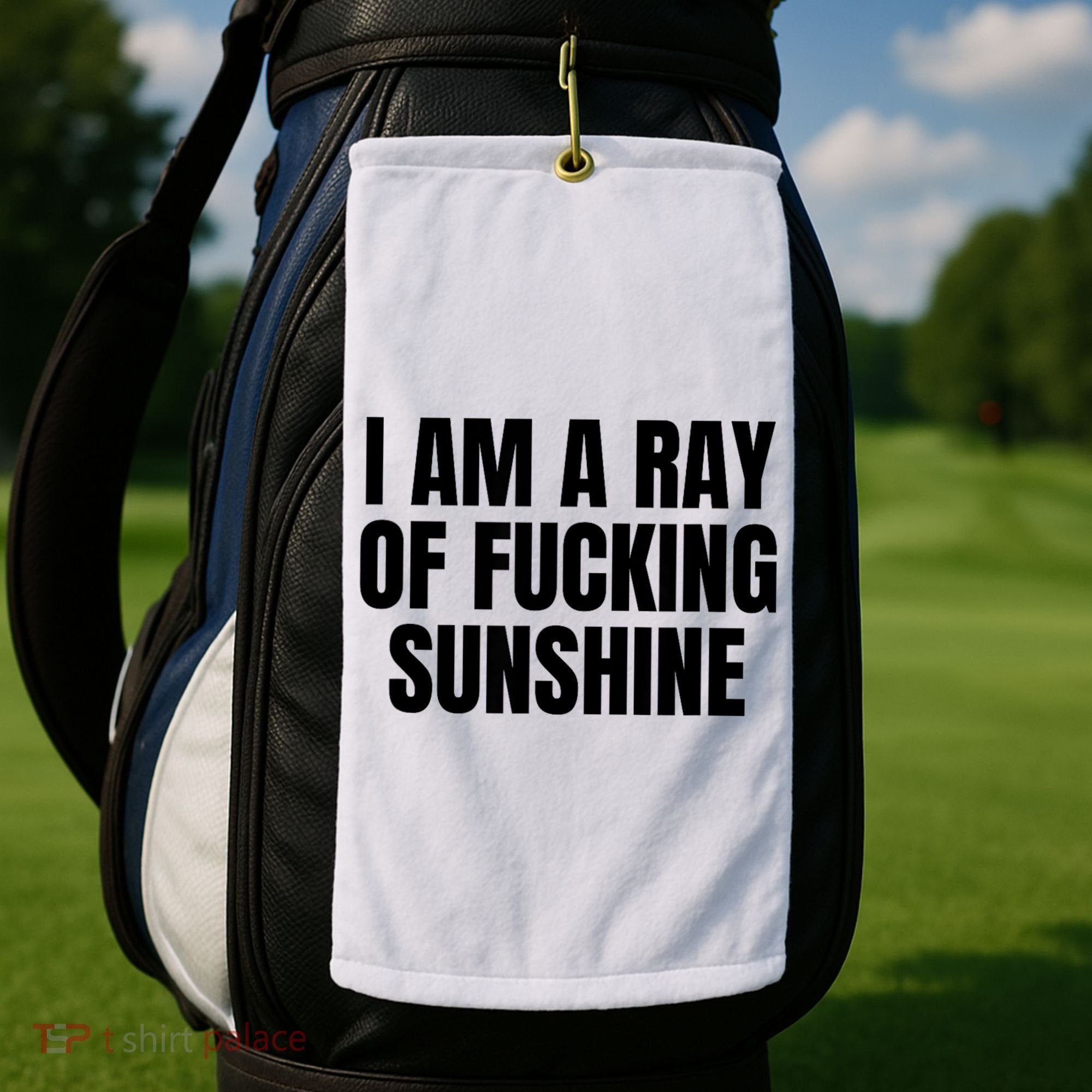 Ray Of Sunshine Golf Towel