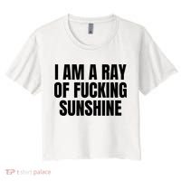 Ray Of Sunshine Women's Crop Top Tee thumb 0