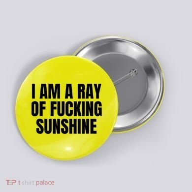 Ray Of Sunshine Button