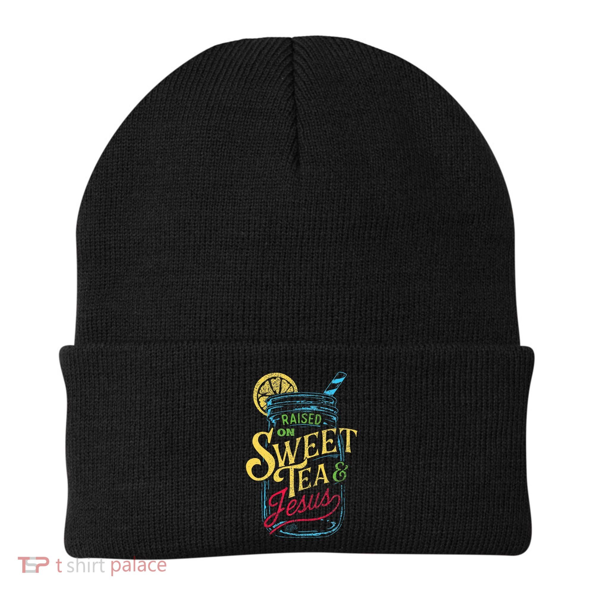 Raised On Sweet Tea & Jesus Southern Pride Iced Tea Beanie