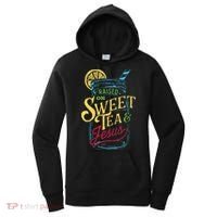 Raised On Sweet Tea & Jesus Southern Pride Iced Tea Women's Hoodie thumb 0
