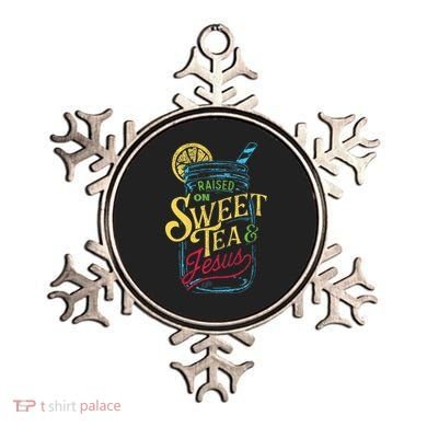 Raised On Sweet Tea & Jesus Southern Pride Iced Tea Ornament