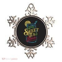Raised On Sweet Tea & Jesus Southern Pride Iced Tea Ornament thumb 0