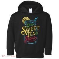 Raised On Sweet Tea & Jesus Southern Pride Iced Tea Toddler Hoodie thumb 0