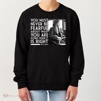 Rosa Parks Never be Fearful Black History Women's Sweatshirt thumb 0