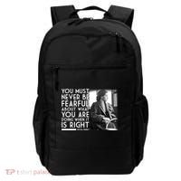 Rosa Parks Never be Fearful Black History Backpack thumb 0