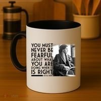Rosa Parks Never be Fearful Black History Coffee Mug thumb 4