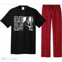 Rosa Parks Never be Fearful Black History Pajama Set thumb 0
