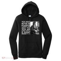 Rosa Parks Never be Fearful Black History Women's Hoodie thumb 0