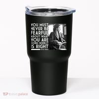 Rosa Parks Never be Fearful Black History Tumbler thumb 0