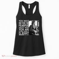 Rosa Parks Never be Fearful Black History Women's Tank Top thumb 0