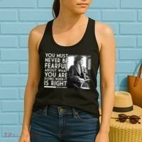 Rosa Parks Never be Fearful Black History Women's Tank Top thumb 2