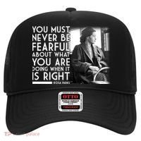 Rosa Parks Never be Fearful Black History Hat thumb 0