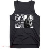 Rosa Parks Never be Fearful Black History Tank Top thumb 0