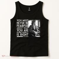 Rosa Parks Never be Fearful Black History Tank Top thumb 2