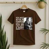 Rosa Parks Never be Fearful Black History T-Shirt thumb 2