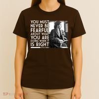 Rosa Parks Never be Fearful Black History T-Shirt thumb 4
