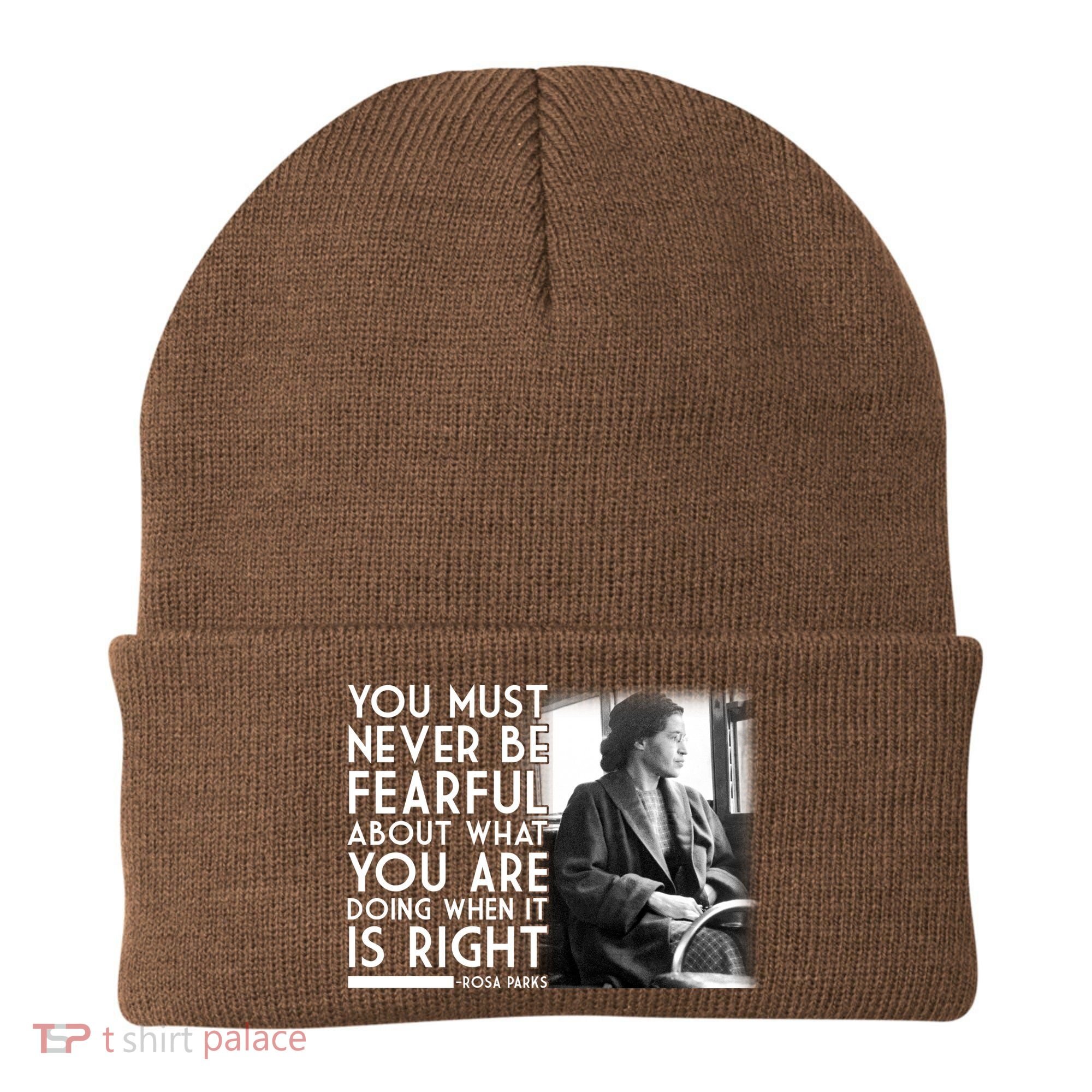 Rosa Parks Never be Fearful Black History Beanie