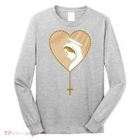 Rosary Virgin Mary Long Sleeve Shirt thumb 0