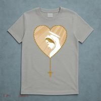 Rosary Virgin Mary T-Shirt thumb 5