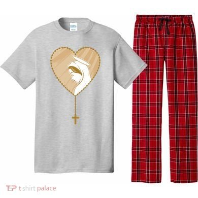 Rosary Virgin Mary Pajama Set