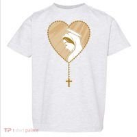 Rosary Virgin Mary Toddler T-Shirt thumb 0