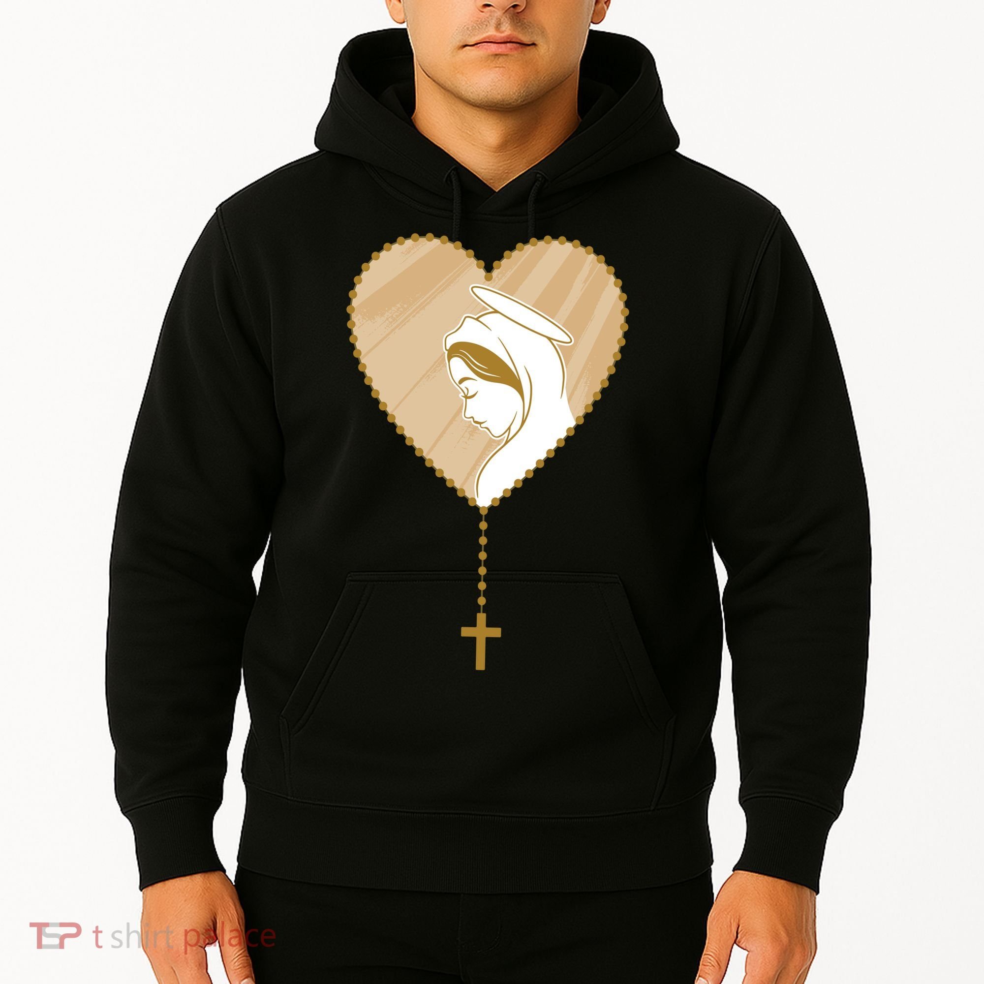 Rosary Virgin Mary Hoodie