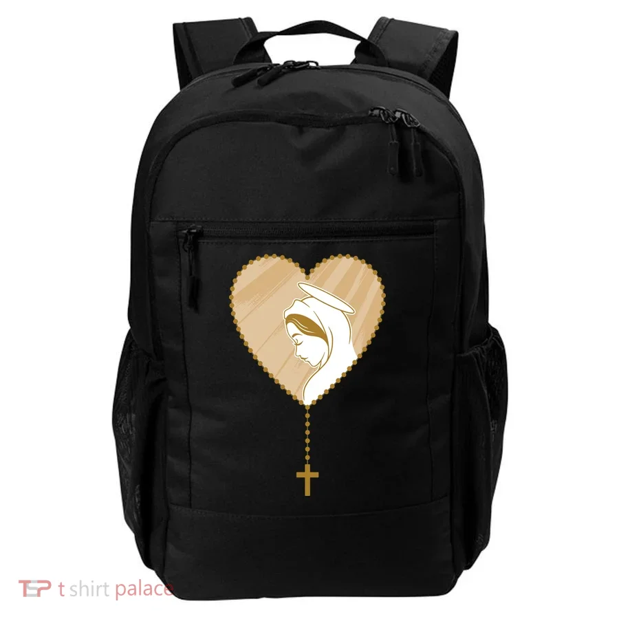 Rosary Virgin Mary Backpack