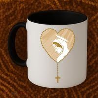 Rosary Virgin Mary Coffee Mug thumb 2