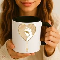 Rosary Virgin Mary Coffee Mug thumb 3