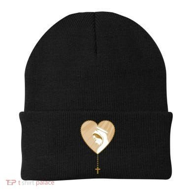 Rosary Virgin Mary Beanie