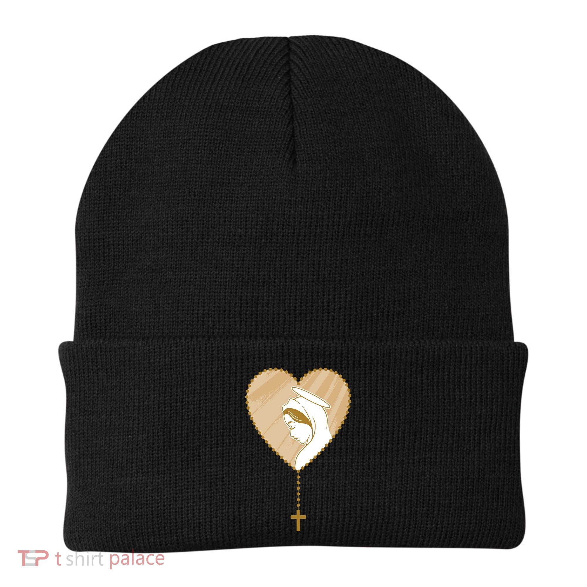 Rosary Virgin Mary Beanie