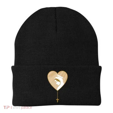 Rosary Virgin Mary Beanie