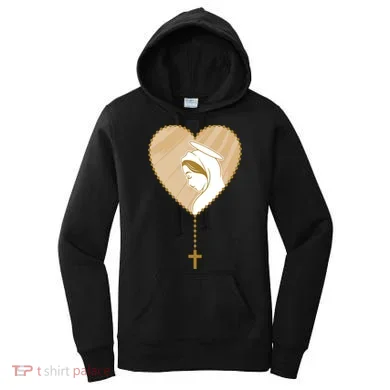 Rosary Virgin Mary Women's Hoodie