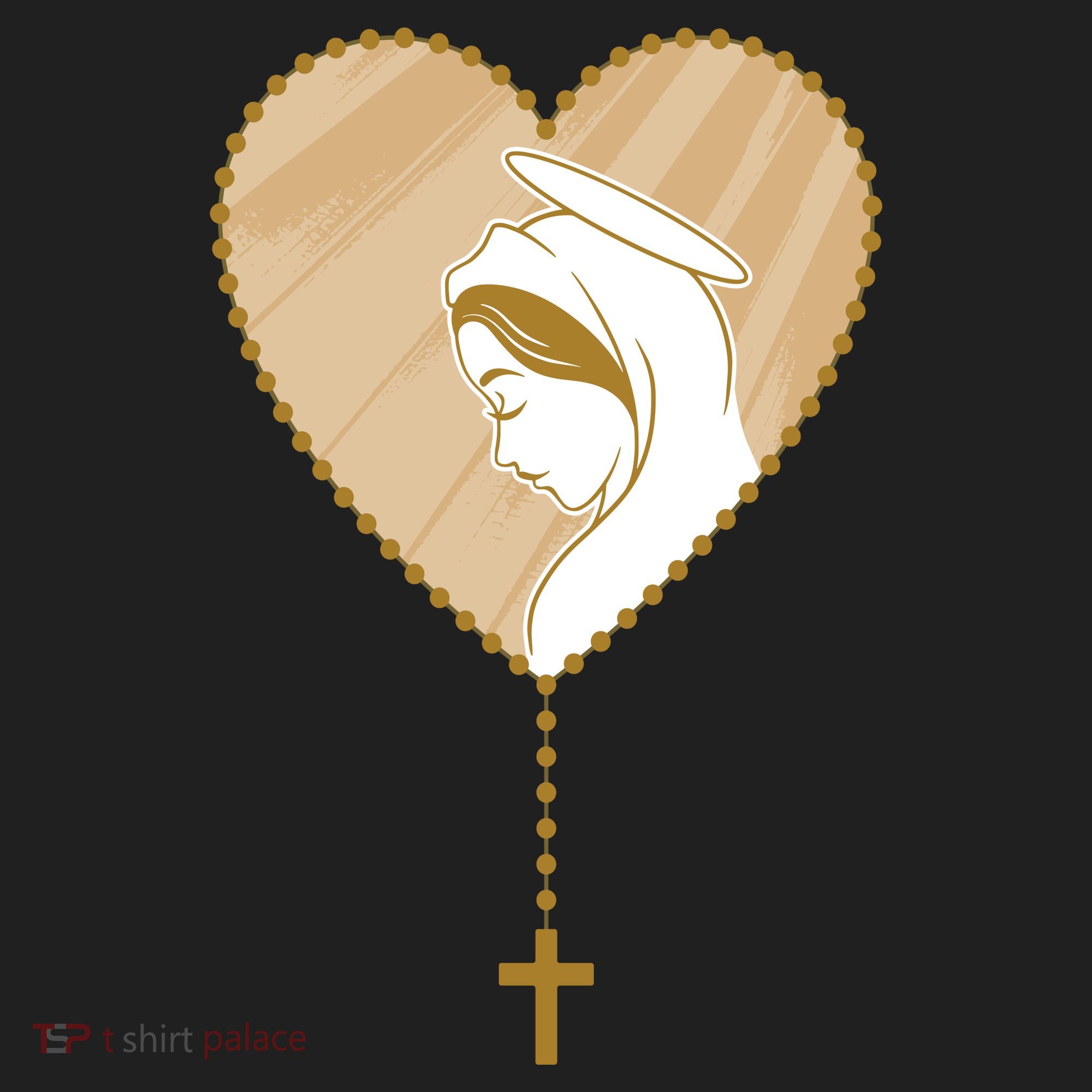 Rosary Virgin Mary Tumbler