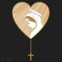 Rosary Virgin Mary Hat thumb 2