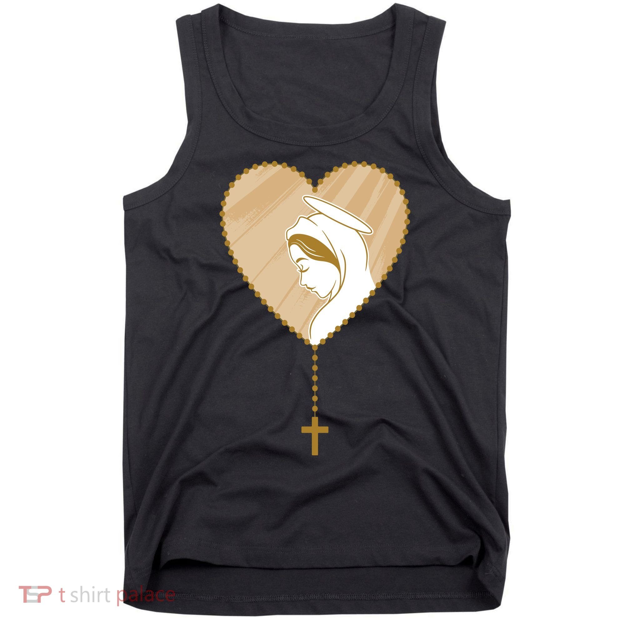 Rosary Virgin Mary Tank Top