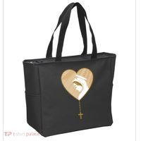 Rosary Virgin Mary Tote Bag thumb 2