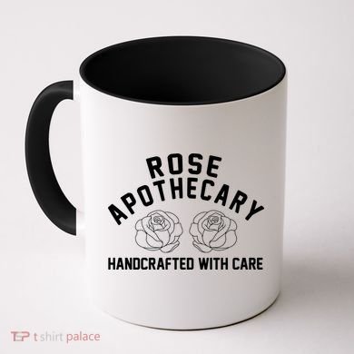 Rose Apothecary Handcrafted With Care Coffee Mug