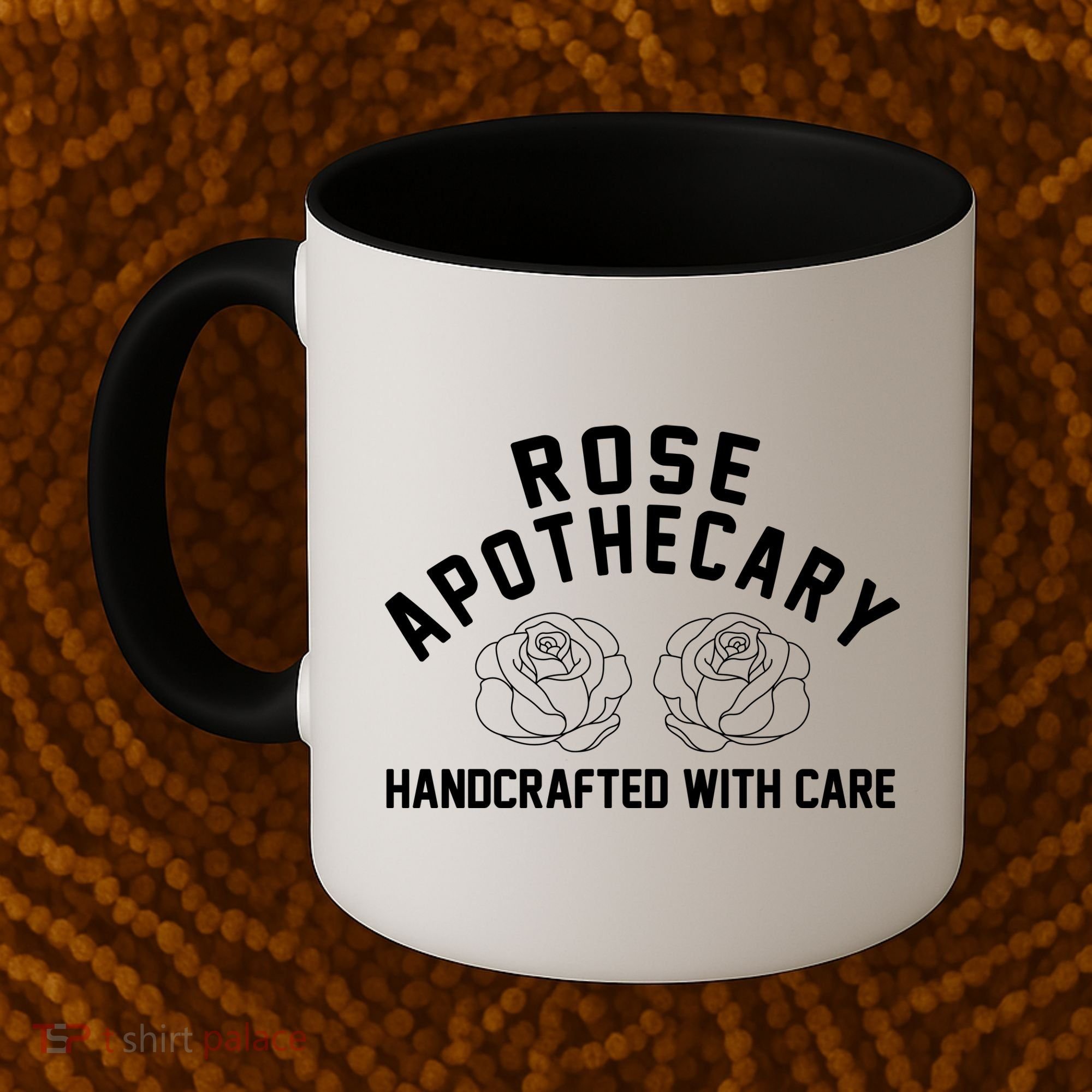 Rose Apothecary Handcrafted With Care Coffee Mug