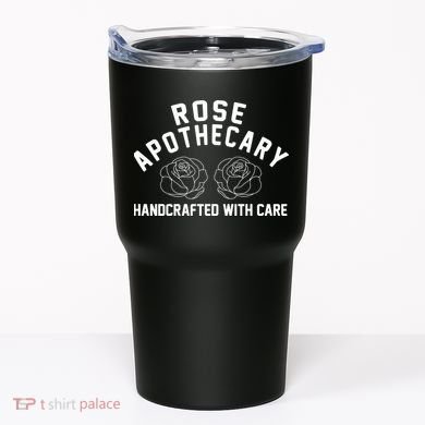Rose Apothecary Handcrafted With Care Tumbler