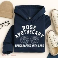 Rose Apothecary Handcrafted With Care Hoodie thumb 4