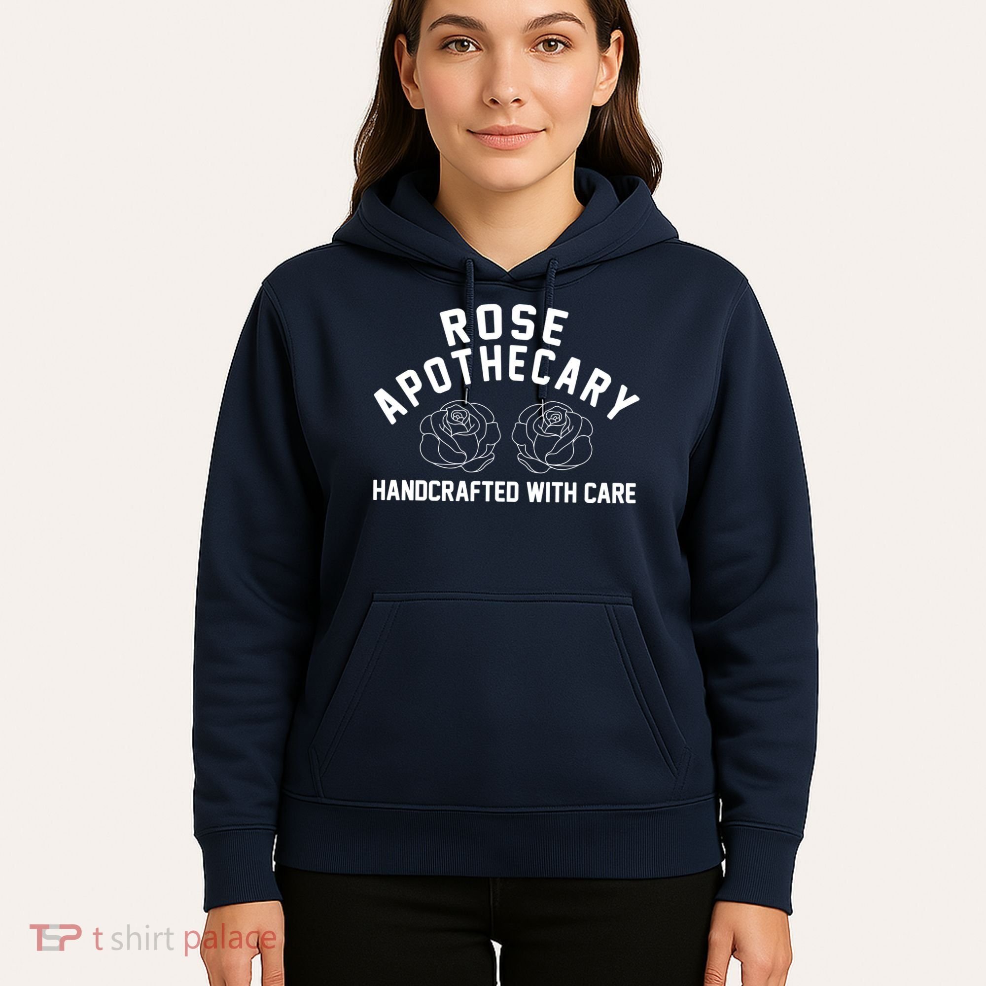 Rose Apothecary Handcrafted With Care Hoodie