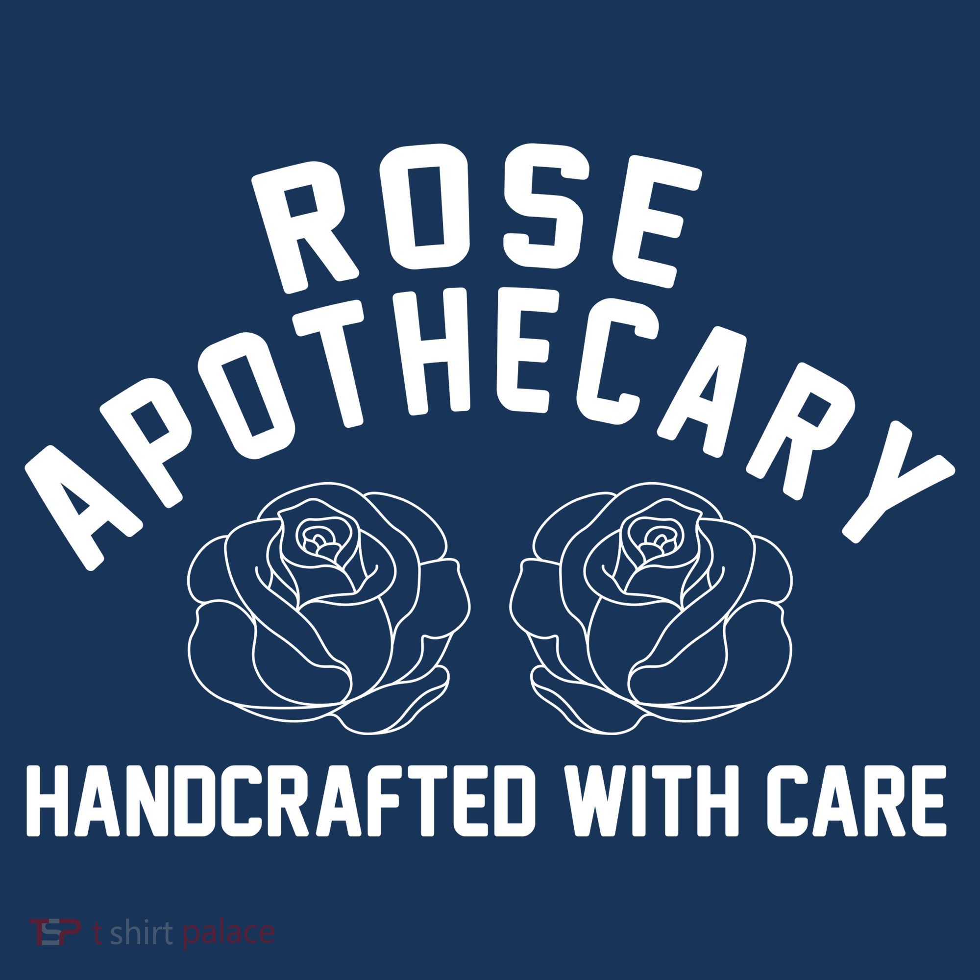 Rose Apothecary Handcrafted With Care Polo