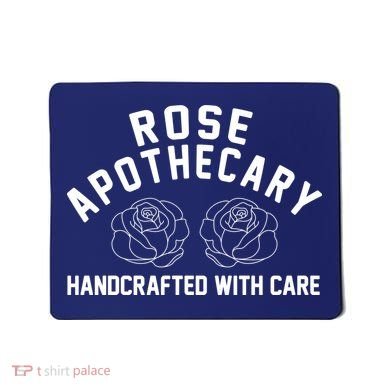 Rose Apothecary Handcrafted With Care Mousepad