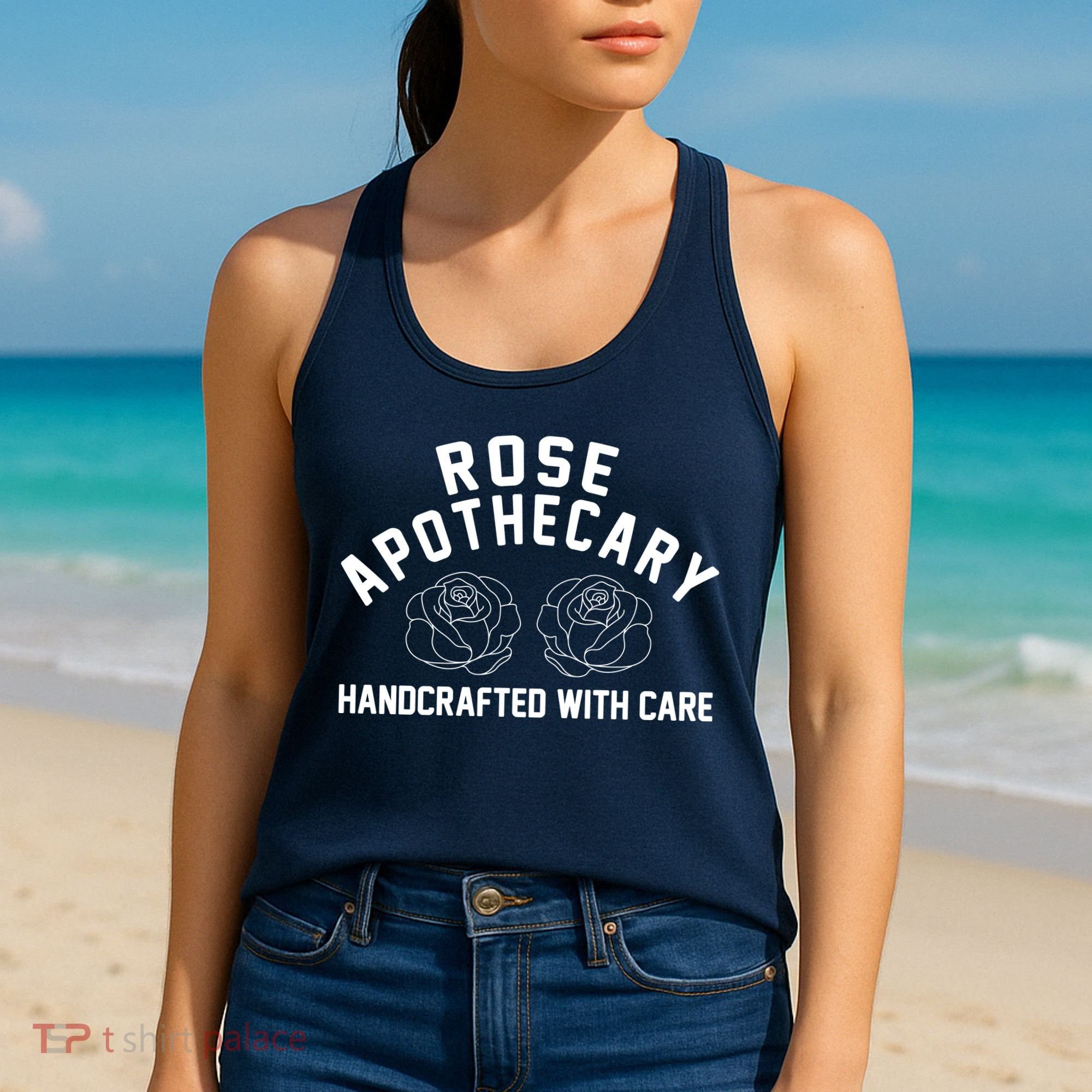 Rose Apothecary Handcrafted With Care Women's Tank Top