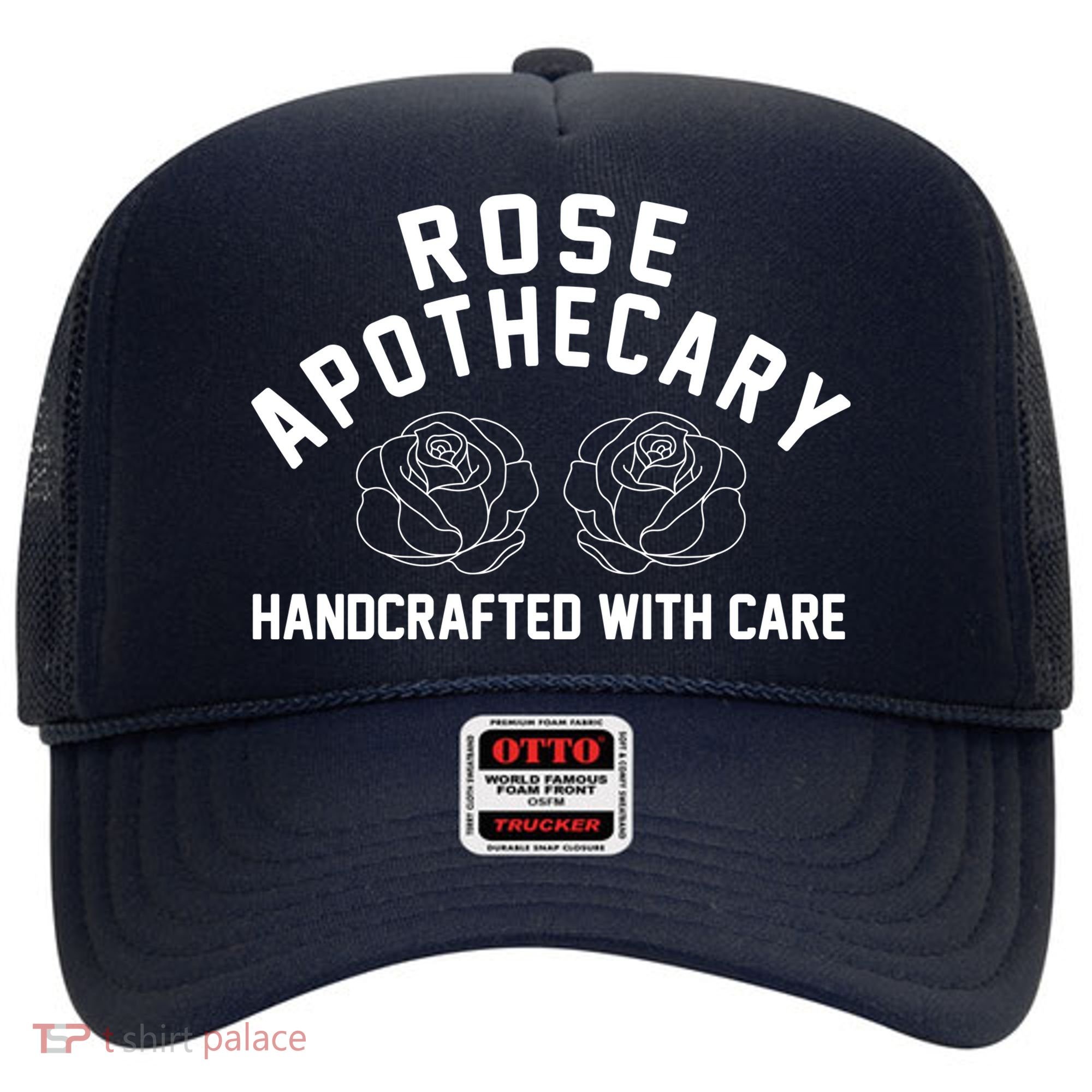 Rose Apothecary Handcrafted With Care Hat